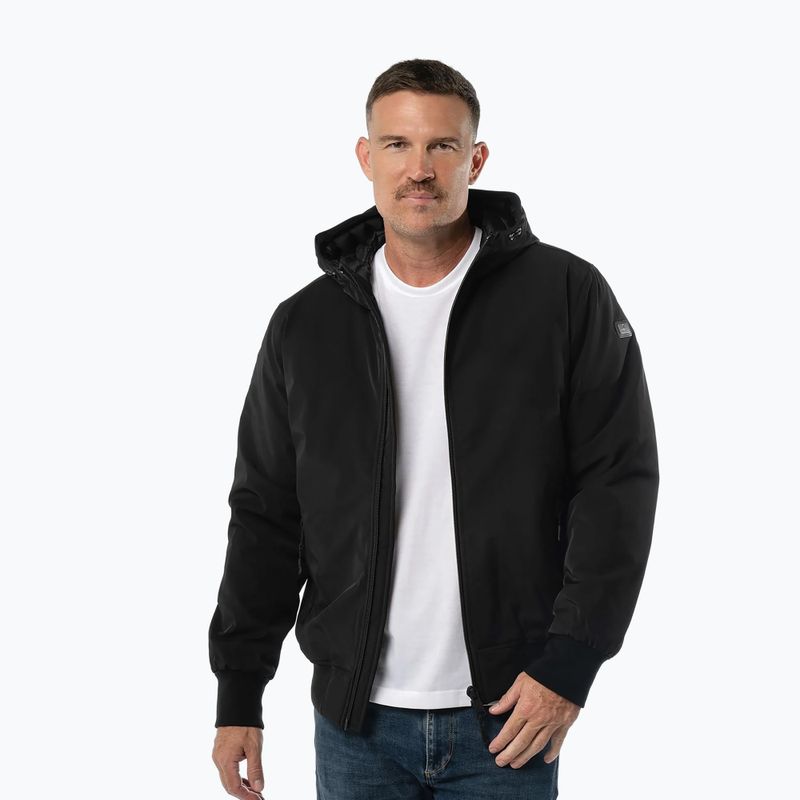 Pánská bunda Pitbull York Hooded black 2