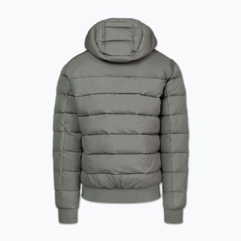 Pánská zimní bunda Pitbull Dillon Quilted Hooded dusty salvia 7