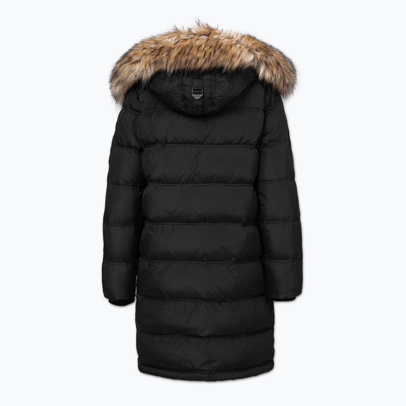 Dámská zimní bunda Pitbull Queenston Padded Hooded black 6