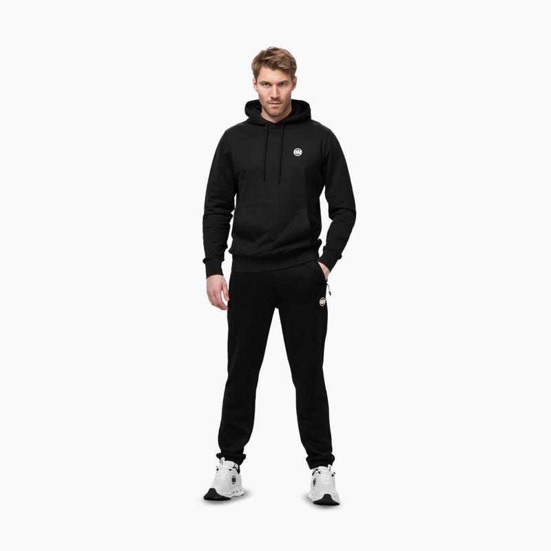 Pánská mikina Pitbull Nugget Small Logo Hooded black 2