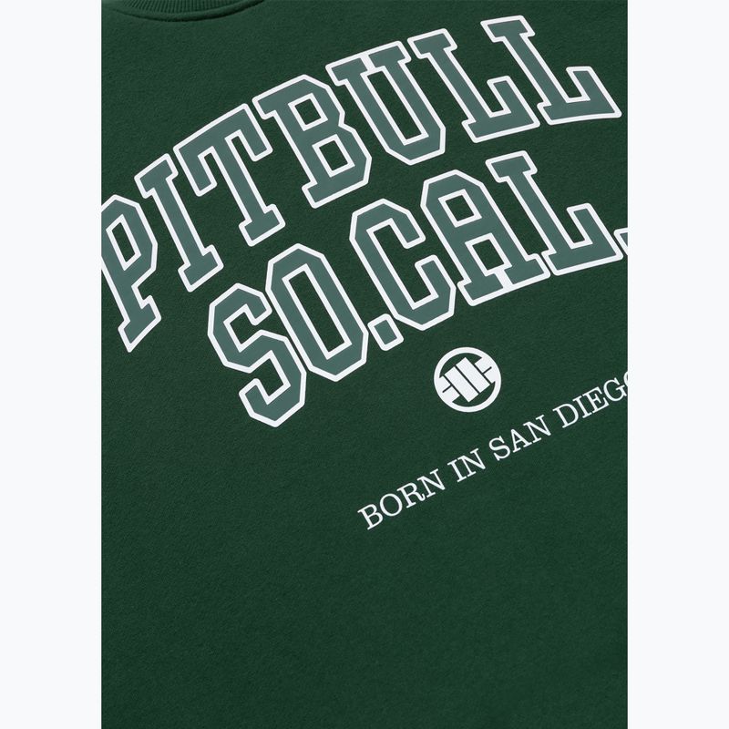 Pánská mikina Pitbull So Cal Crewneck hunter green 7