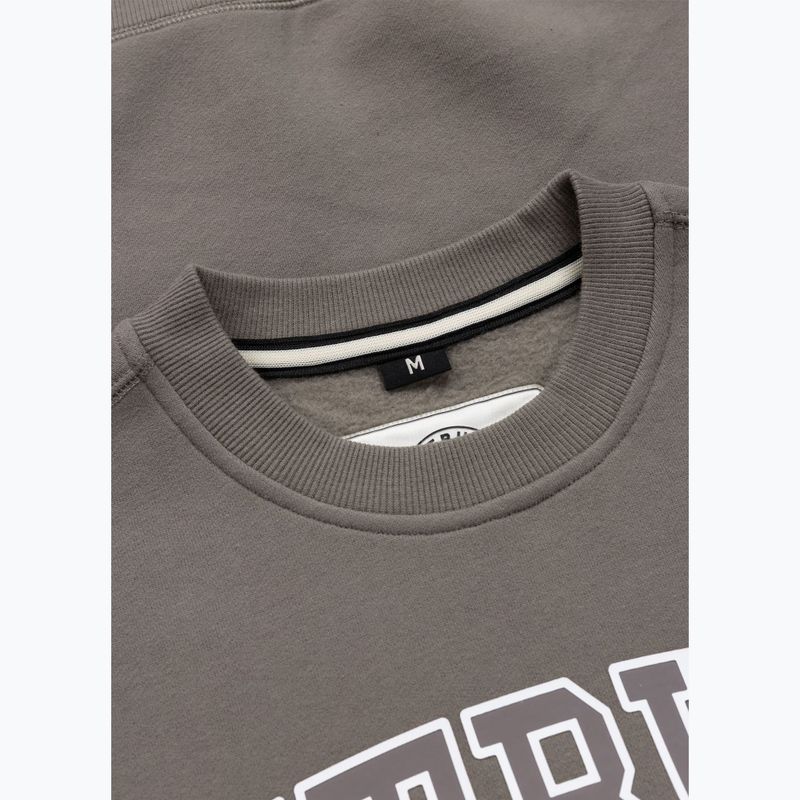 Pánská mikina Pitbull So Cal Crewneck taupe 6