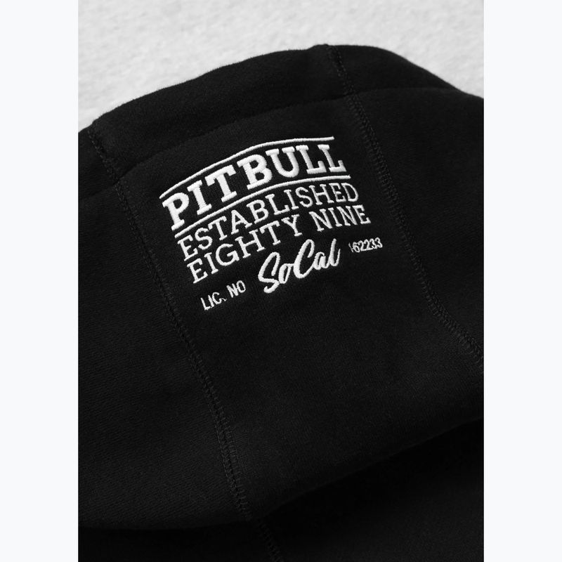 Pánská mikina Pitbull Gibson Hooded black/grey melange 7