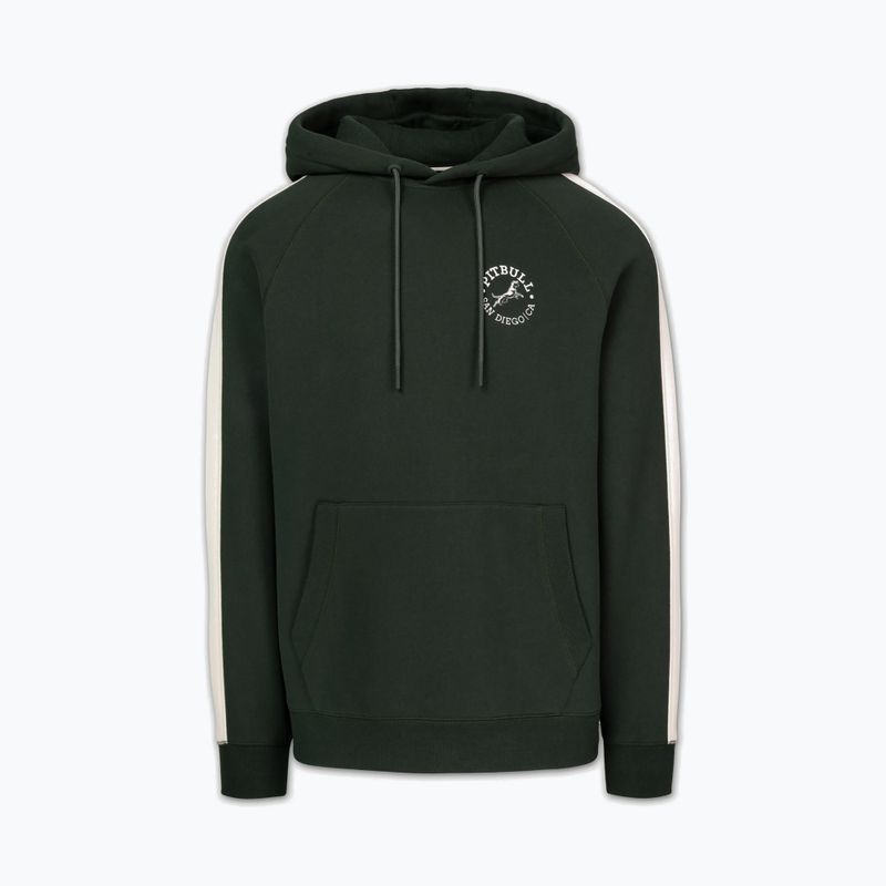 Pánská mikina Pitbull San Diego Ca Hooded dark green 4