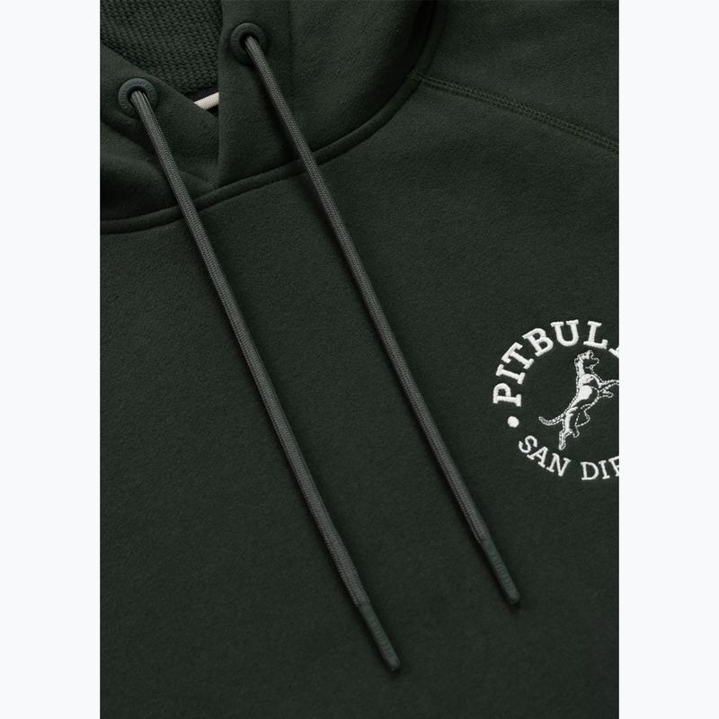 Pánská mikina Pitbull San Diego Ca Hooded dark green 6