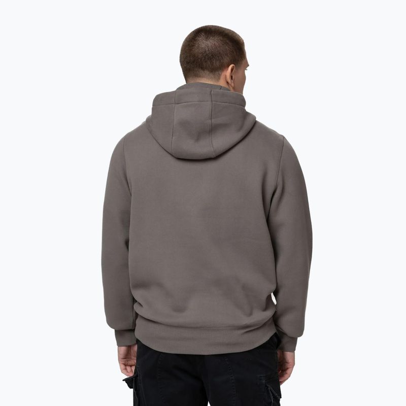 Pánská mikina Pitbull So Cal Hooded taupe 3