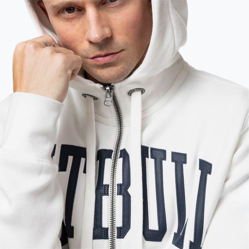 Pánská mikina Pitbull Norton Hooded Zip off-white 6