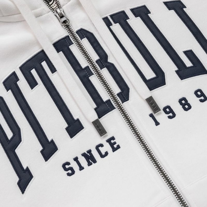 Pánská mikina Pitbull Norton Hooded Zip off-white 9