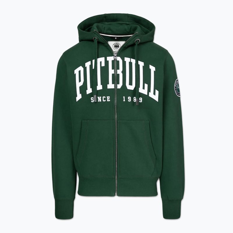 Pánská mikina Pitbull Norton Hooded Zip hunter green 6