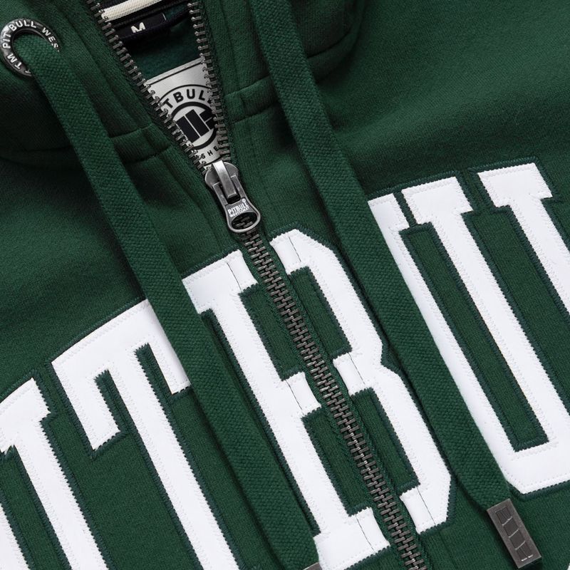 Pánská mikina Pitbull Norton Hooded Zip hunter green 8