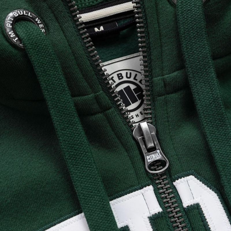 Pánská mikina Pitbull Norton Hooded Zip hunter green 9