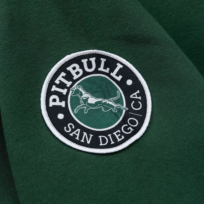 Pánská mikina Pitbull Norton Hooded Zip hunter green 13