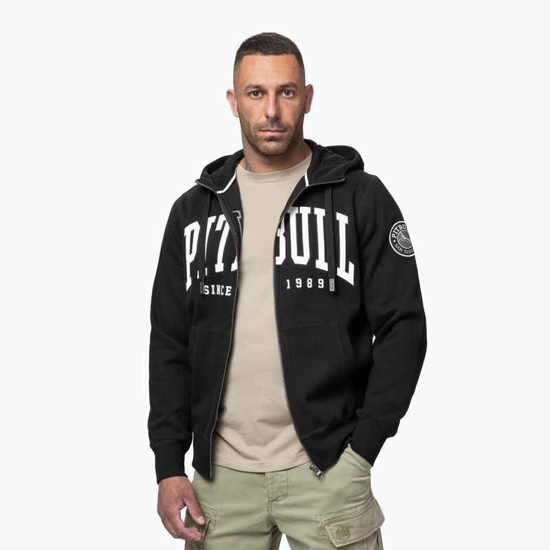 Pánská mikina Pitbull Norton Hooded Zip black 4