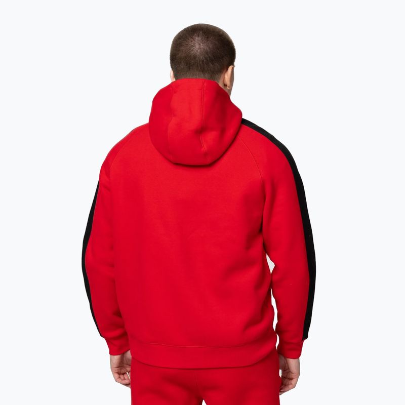 Pánská mikina Pitbull San Diego Ca Hooded Zip red 3
