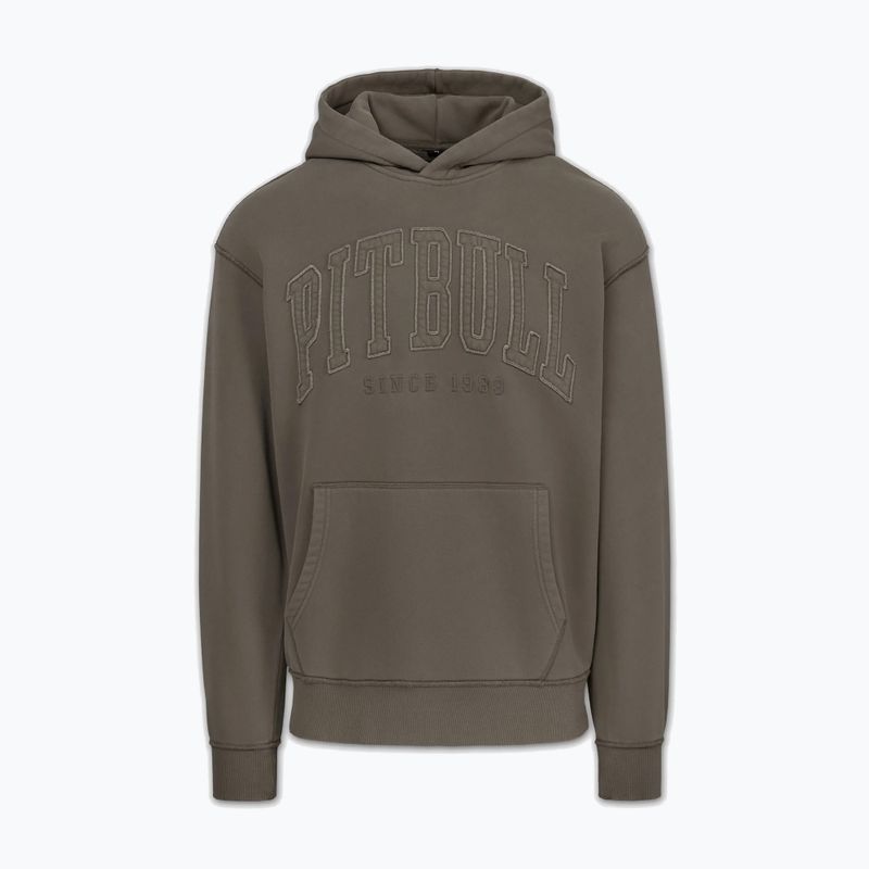 Pánská mikina Pitbull Orlando Hooded major olive 3