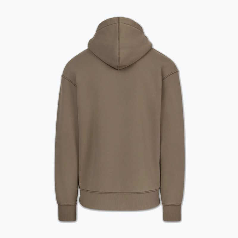 Pánská mikina Pitbull Orlando Hooded coyote brown 2