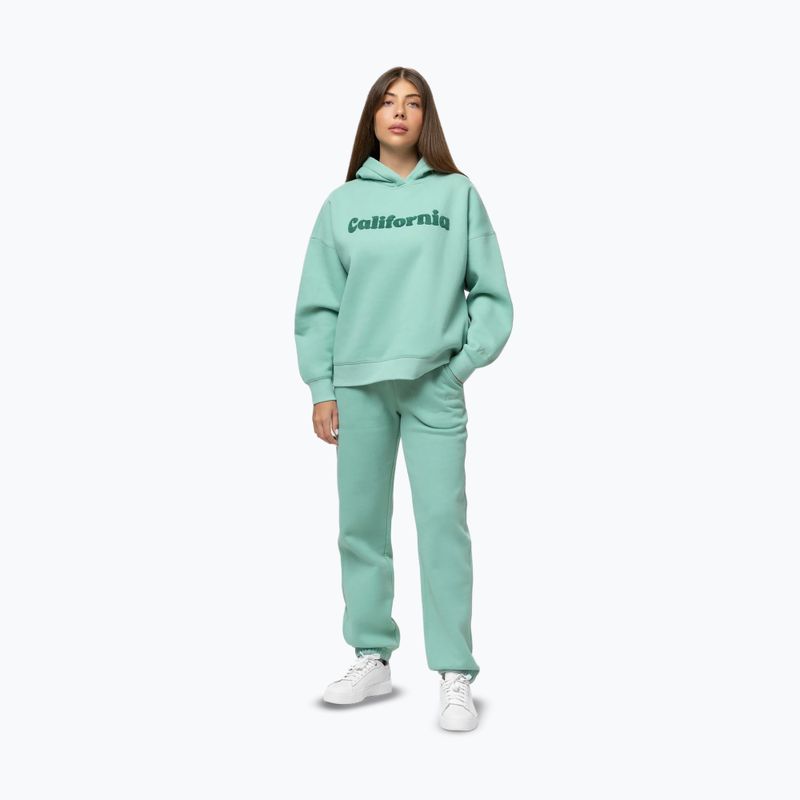 Dámská mikina Pitbull California Hooded light mint 6