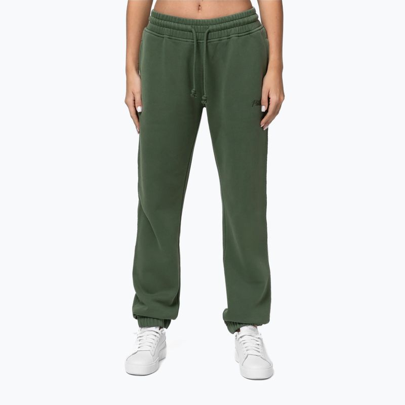 Dámské kalhoty Pitbull Lovia sage green