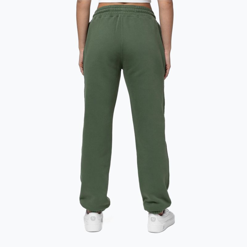 Dámské kalhoty Pitbull Lovia sage green 3