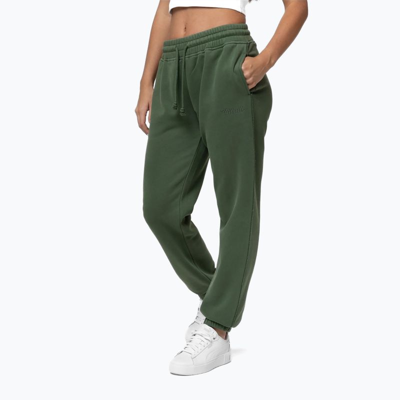 Dámské kalhoty Pitbull Lovia sage green 4