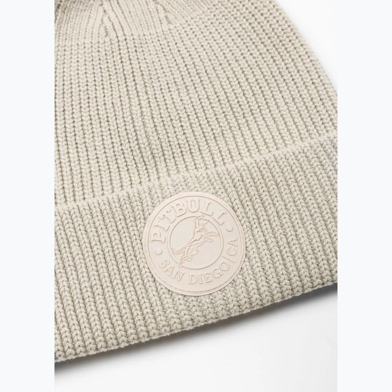 Zimní čepice Pitbull Beanie San Diego Ca white stone 2