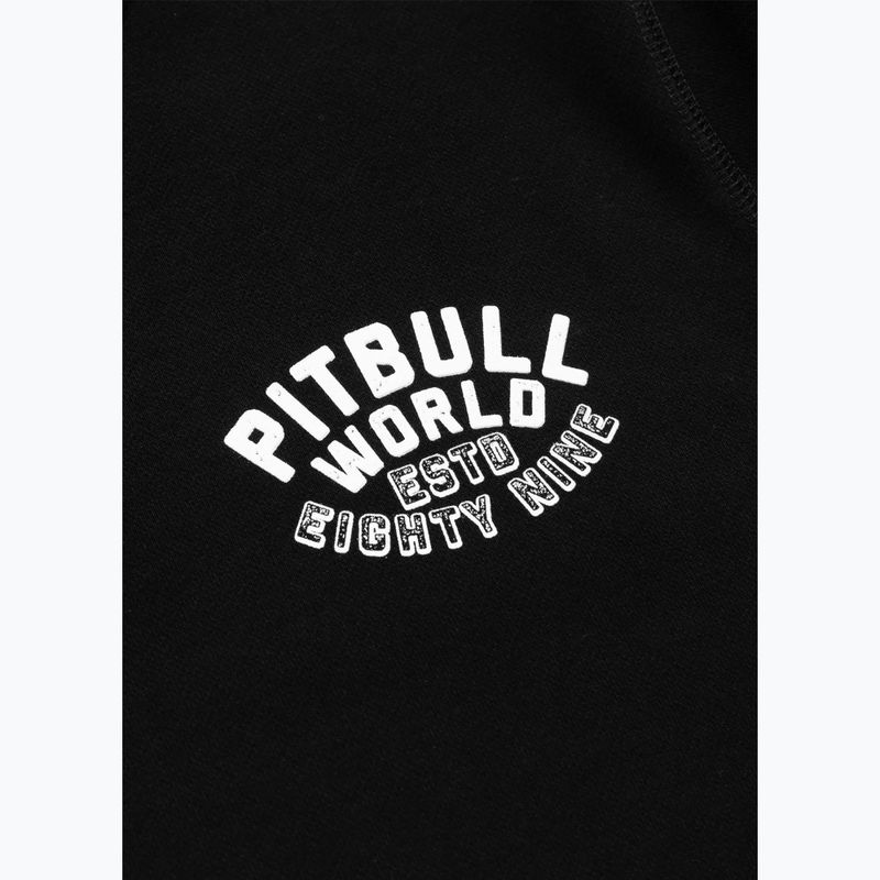 Pánská mikina Pitbull Hero Hooded black 7