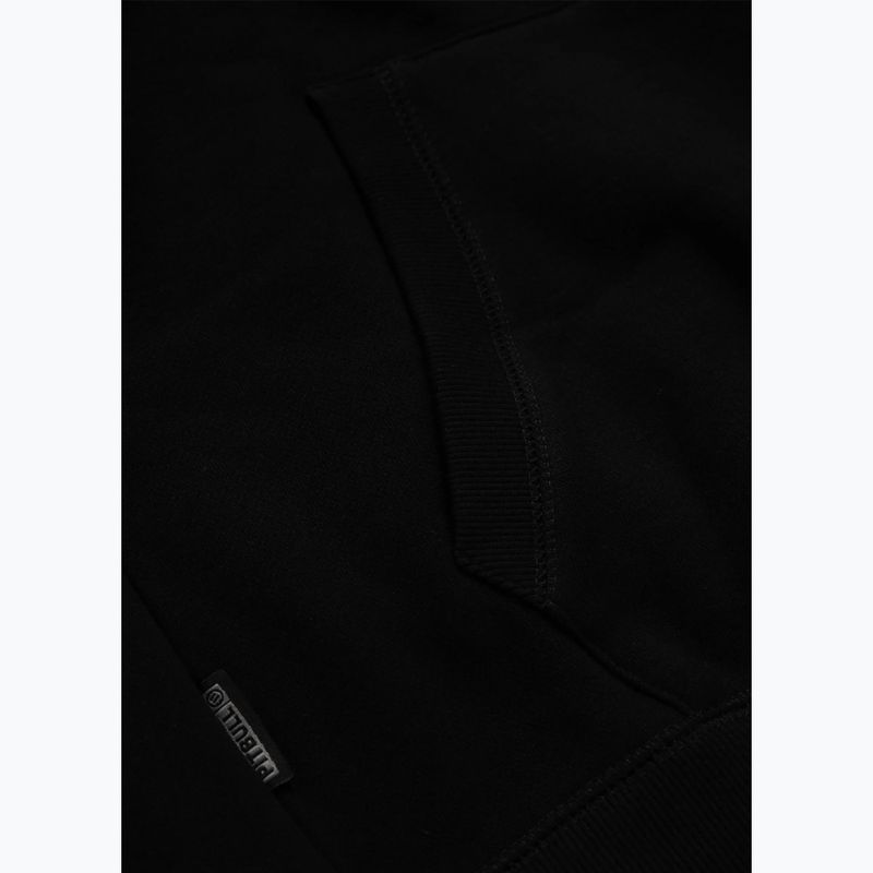 Pánská mikina Pitbull Hero Hooded black 9