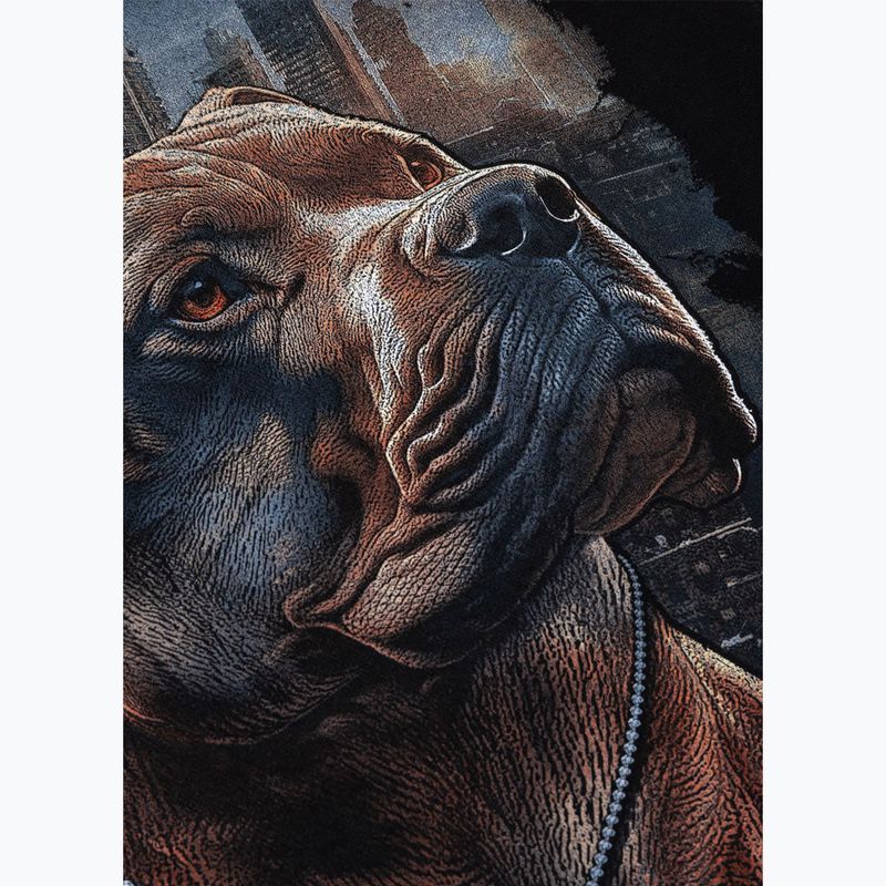 Pánská mikina Pitbull Hero Hooded black 12