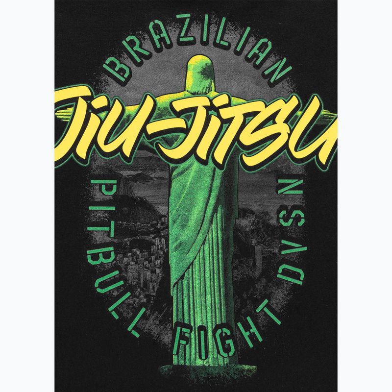 Pánská mikina Pitbull Bjj Fight Dvsn Hooded black 10