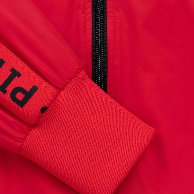 Pánská bunda Pitbull Athletic Tape Nylon Hooded red 12