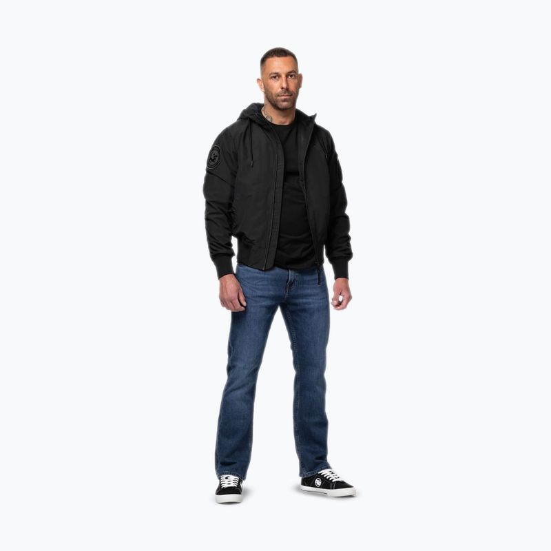 Pánská bunda Pitbull Hooper Hooded black 2