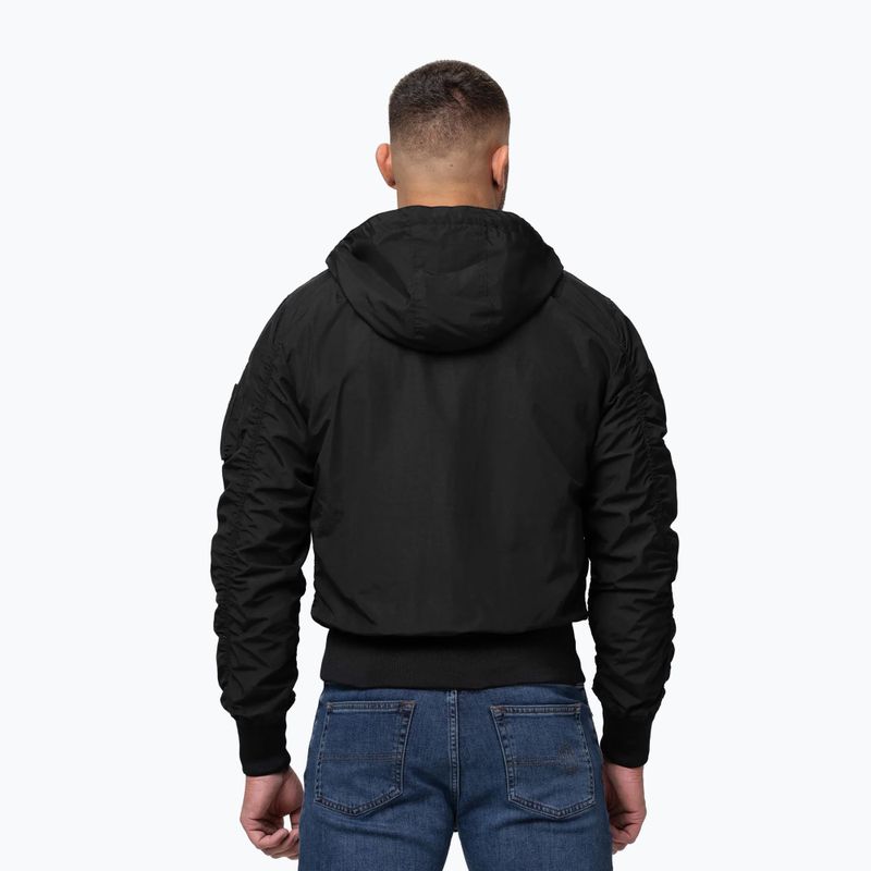 Pánská bunda Pitbull Hooper Hooded black 3
