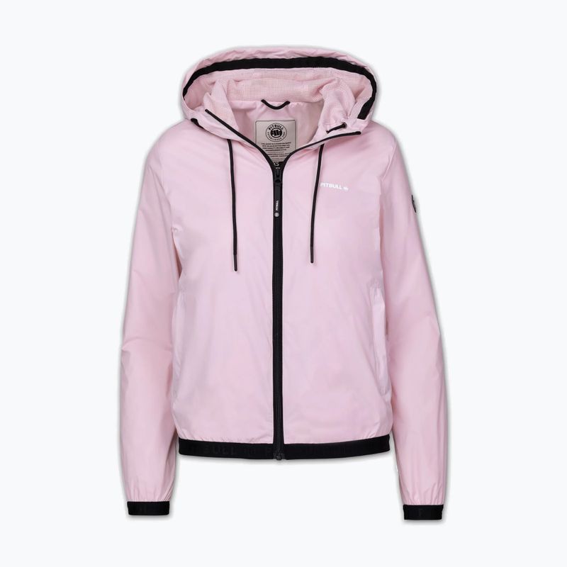 Dámská bunda Pitbull Adena Hooded powder pink 3