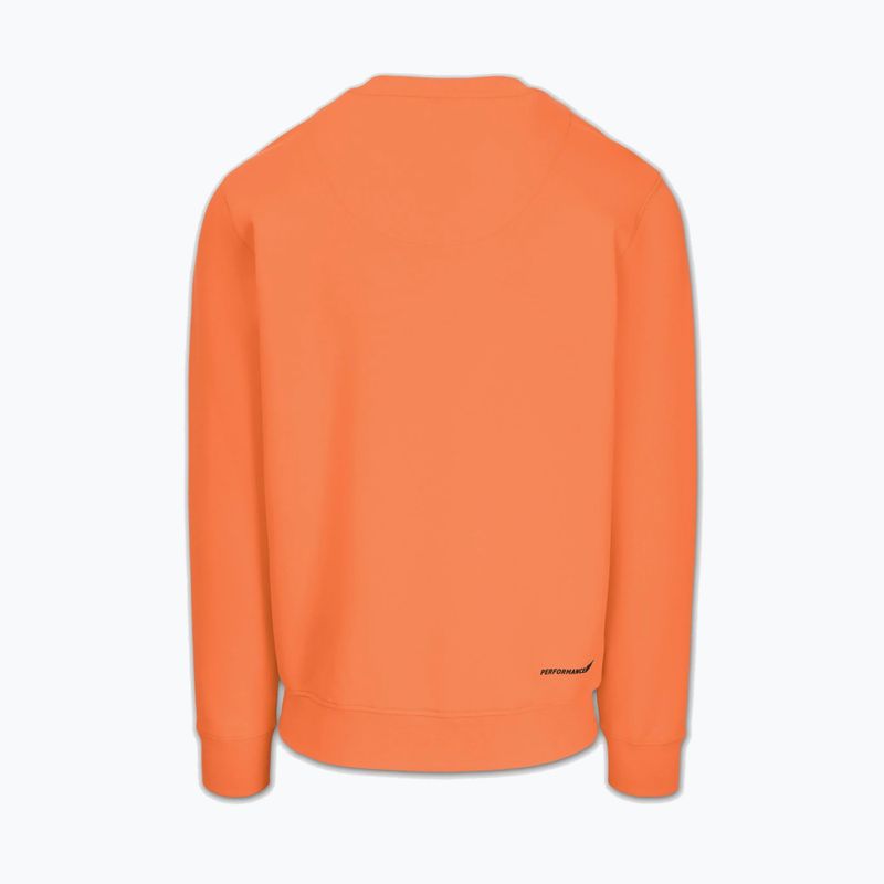 Pánská mikina Pitbull Dogwood Crewneck Sweatshirt fluo orange 5