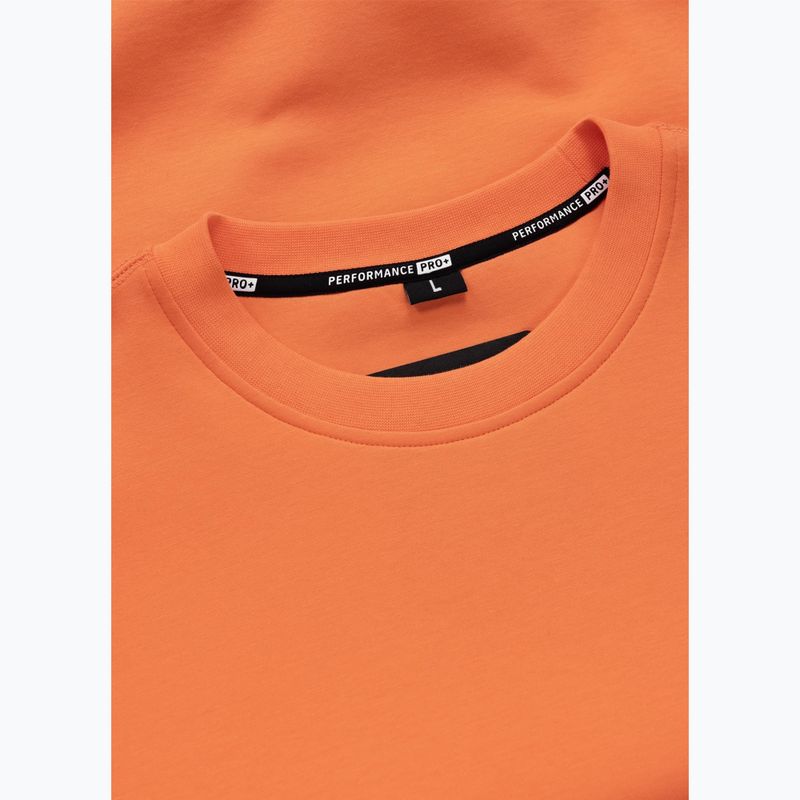 Pánská mikina Pitbull Dogwood Crewneck Sweatshirt fluo orange 6