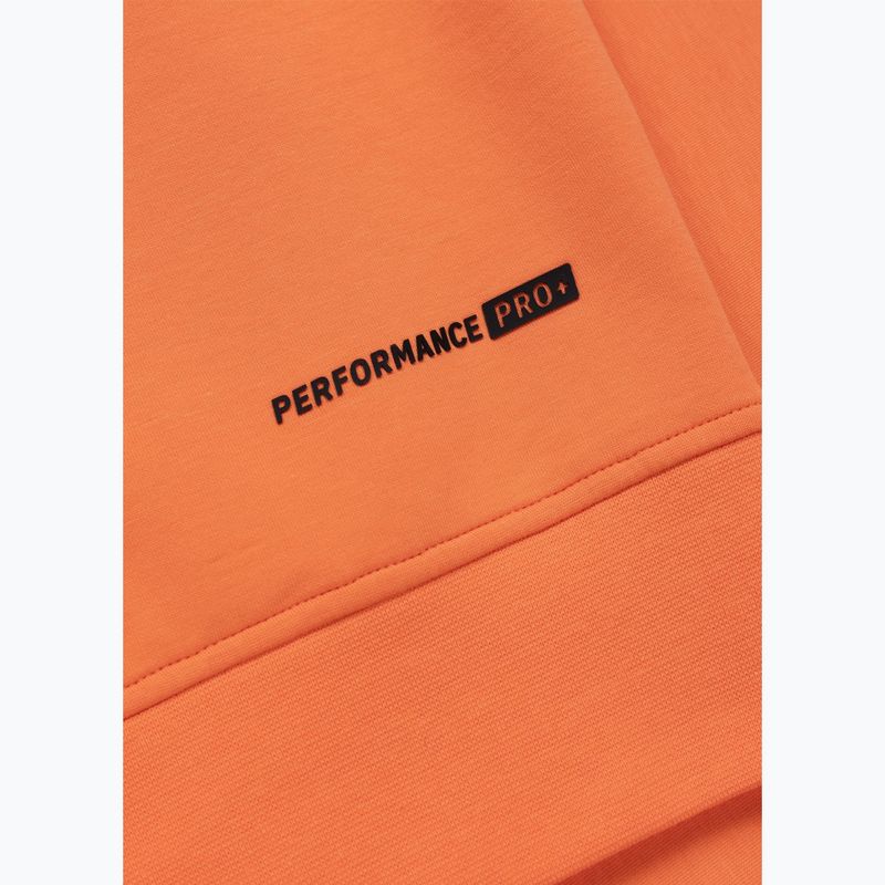 Pánská mikina Pitbull Dogwood Crewneck Sweatshirt fluo orange 9