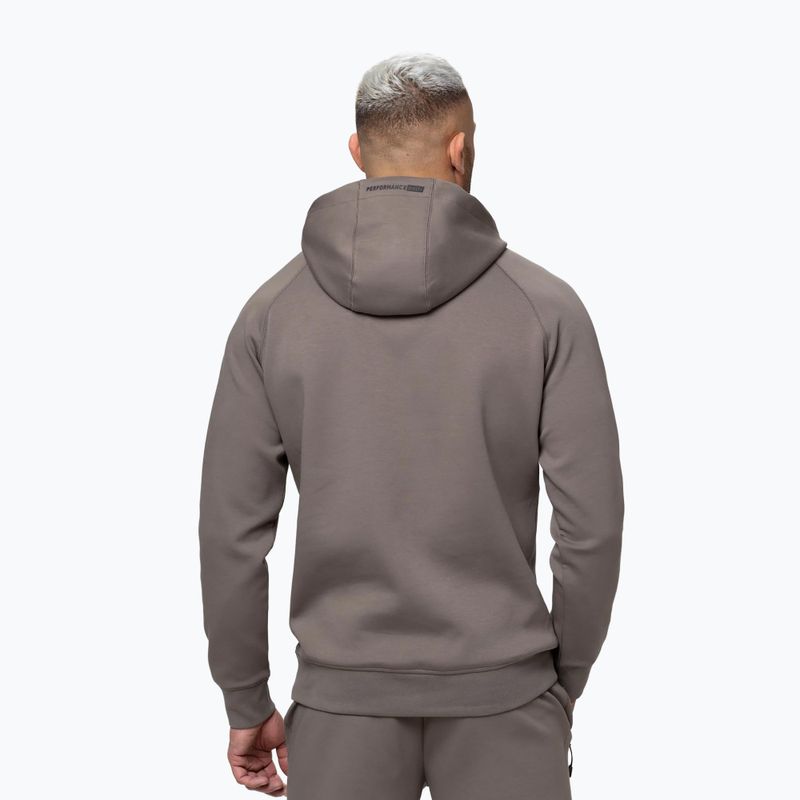 Pánská mikina Pitbull Dogwood Hooded Sweatshirt taupe 3
