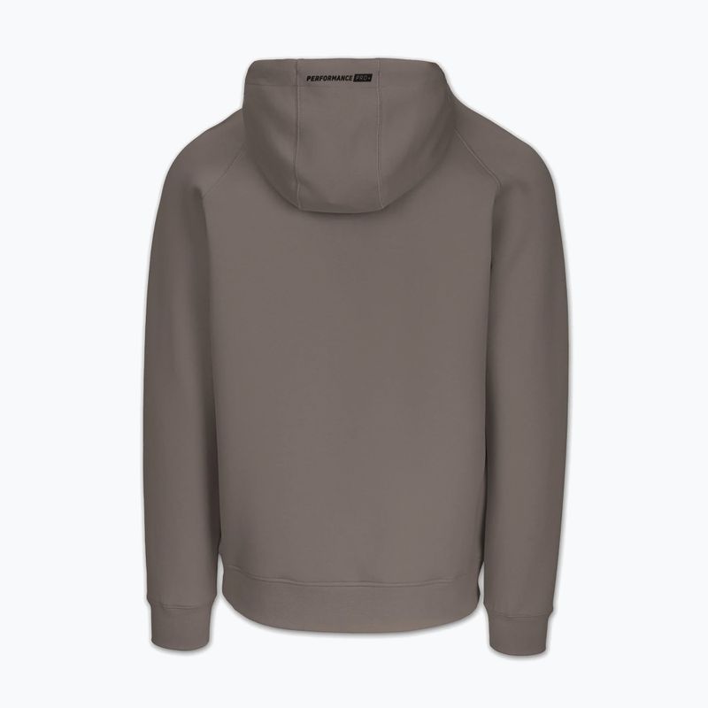 Pánská mikina Pitbull Dogwood Hooded Sweatshirt taupe 5
