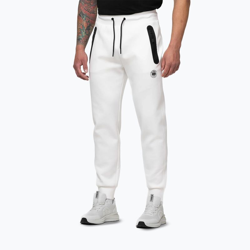 Pánské kalhoty Pitbull Dogwood Track off white 4