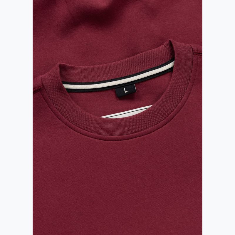 Pánská mikina Pitbull Sampson Crewneck Sweatshirt burgundy 7