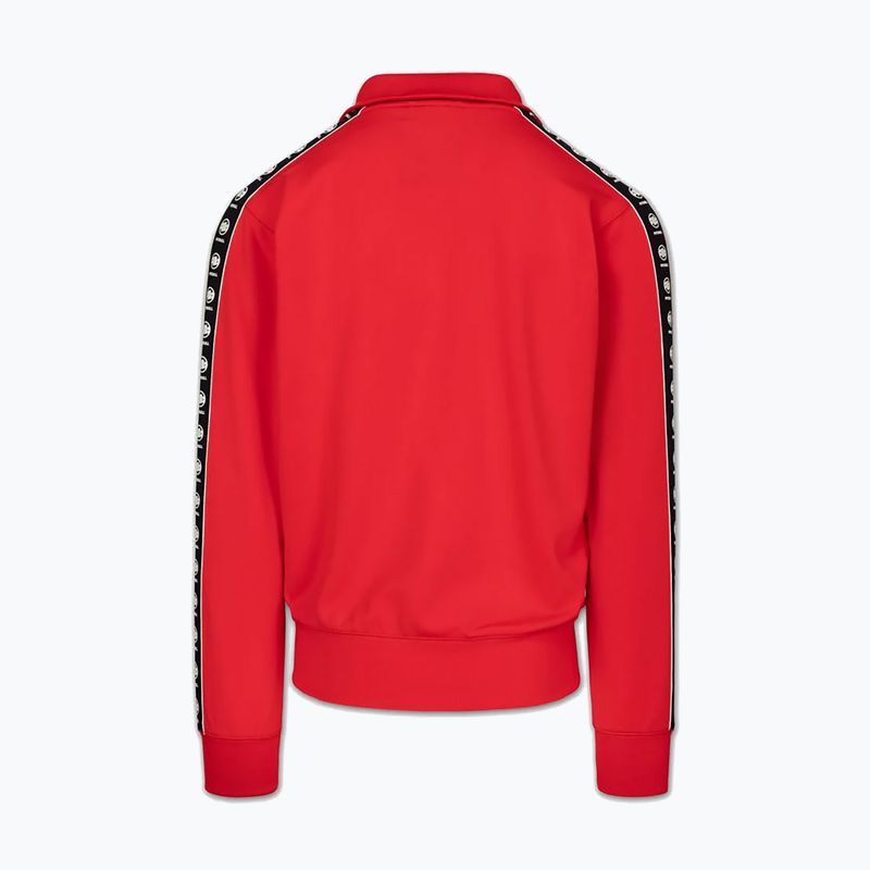 Pánská mikina Pitbull Track Jacket Powers fluo/red 4