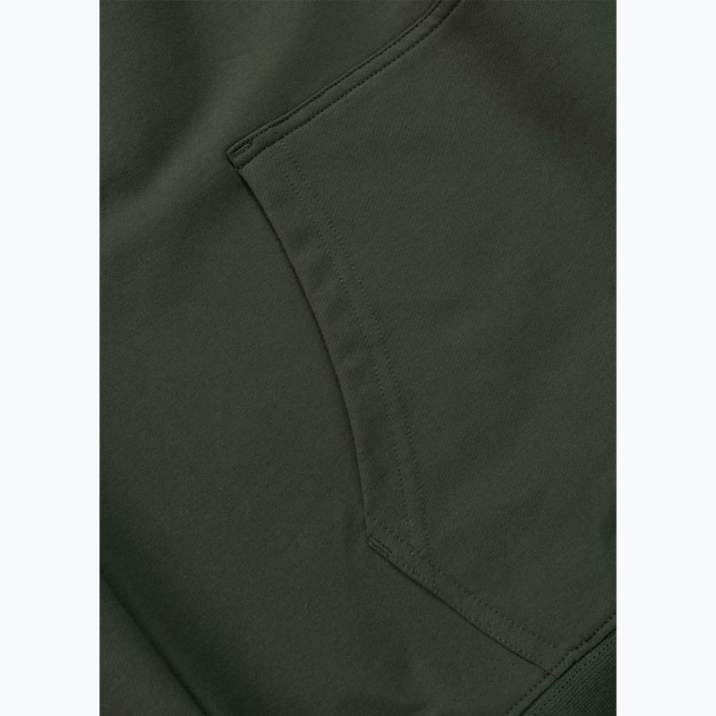 Pánská mikina Pitbull Tape Parker Hooded old green 9