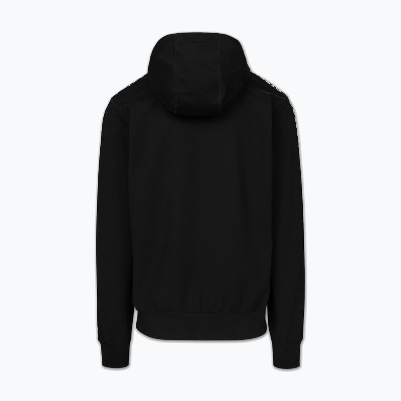 Pánská mikina Pitbull Tape Parker Hooded Zip black 4