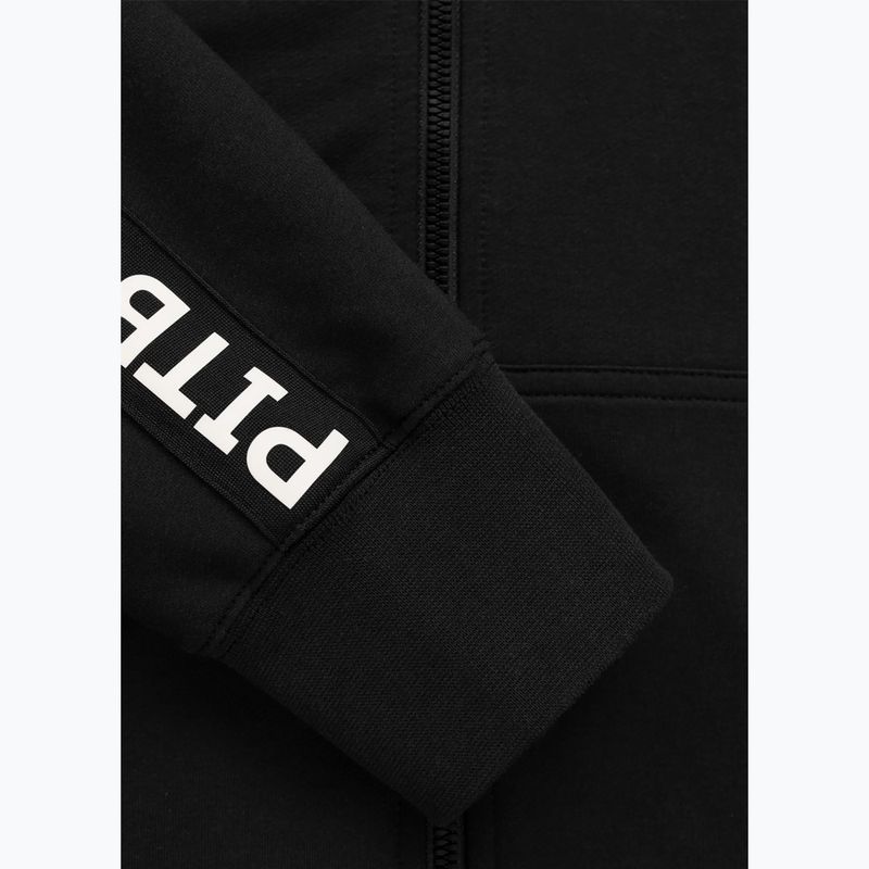 Pánská mikina Pitbull Tape Parker Hooded Zip black 7