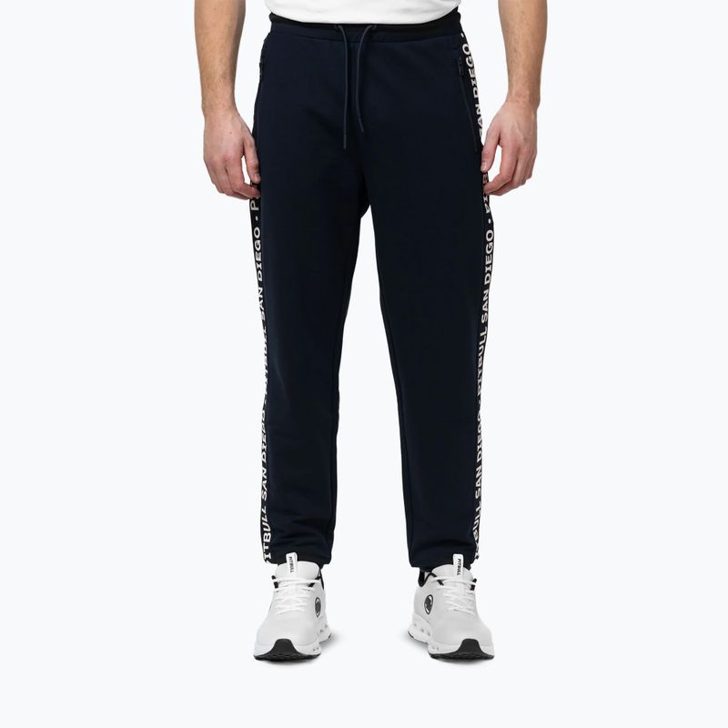 Pánské kalhoty Pitbull Tape Parker Jogging dark navy