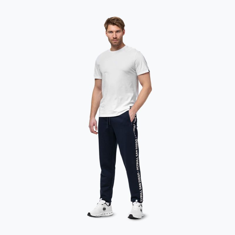 Pánské kalhoty Pitbull Tape Parker Jogging dark navy 2