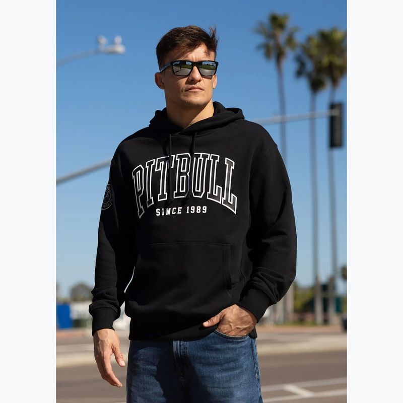 Pánská mikina Pitbull Badger Hooded black 11
