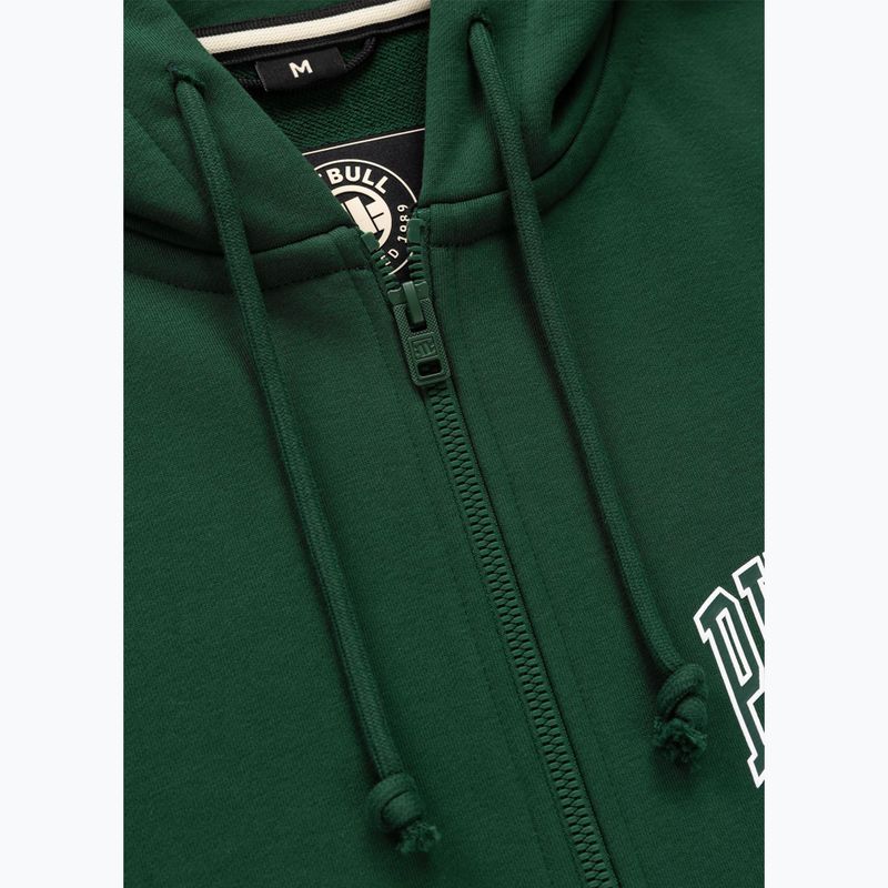 Pánská mikina Pitbull Badger Hooded Vest Zip hunter green 7