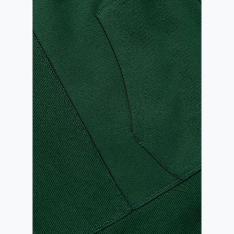 Pánská mikina Pitbull Badger Hooded Vest Zip hunter green 8