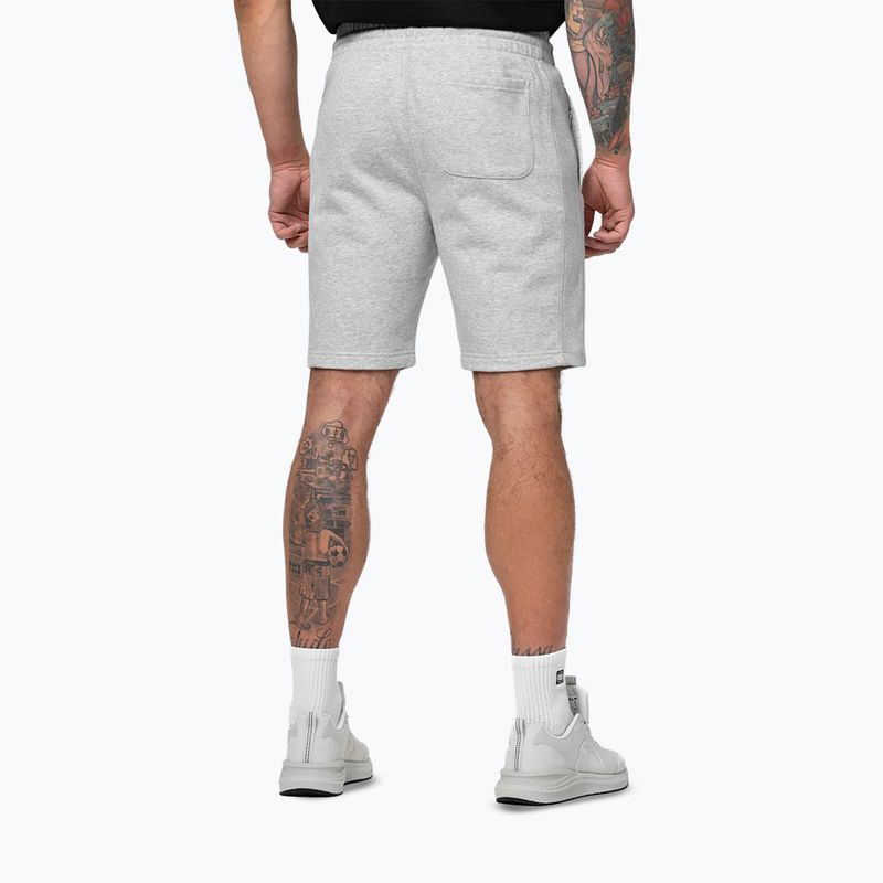 Pánské šortky Pitbull Badger grey/melange 3